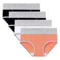thumbnail image 1 of Culottes Menstruelles pour Femmes, 4 Pcs, Réutilisables, Anti-Fuites, Grande Taille, Culottes de Protection Post-Partum, 1 of 7
