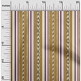 thumbnail image 1 of oneOone Tissu en Soie Tabby Rayé Ikat Imprimé Tissu BTY 42 Pouces de Large, 1 of 4