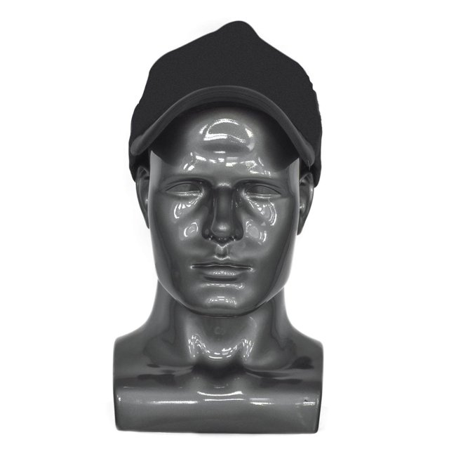 Mannequin pour Homme en PVC, Peau d'Exposition pour Tête, Fabrication de Perruques, Mannequin pour Tête, Support de Tête de Perruque, Gris