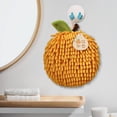 thumbnail image 5 of Towels for Bathroom,Fuzzy Ball Hand Towel with Hanging Loop for Bathroom Cute Fruit Decorative Ball Towel Soft Absorbent Ball Towel Sets for Kitchen Bathroom,Hand Towels for Bathroom, 5 of 5