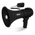 thumbnail image 1 of Pyle Portable PA Megaphone Speaker with Built-in Rechargeable Battery, Black, 1 of 7