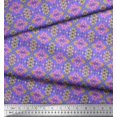 thumbnail image 2 of Soimoi Cotton Poplin Fabric Aztec Geometric Print Fabric by The Yard 56 Inch Wide, 2 of 3