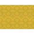 thumbnail image 1 of Ahgly Company Machine Washable Indoor Rectangle Transitional Yellow Area Rugs, 5' x 8', 1 of 7