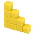 thumbnail image 4 of Ensemble Vierge, 30 Pcs 16mm Ensemble Cubes Vierges Six Côtés Jeu pour Enseignement Mathématique, 4 of 8