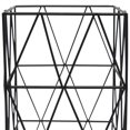 thumbnail image 4 of Simple Designs Black Geometric Square Metal Table Lamp, 4 of 4