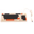 thumbnail image 1 of Clavier de Jeu, Clavier de Jeu USB 94 Touches Clavier de Jeu Compact et Léger, 1 of 12