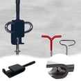 thumbnail image 1 of Heavy Duty Ice Fishing Shelter Kit with Corkscrew Ground Stakes for Windproof Secure Setup, 1 of 4