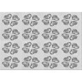 thumbnail image 1 of Ahgly Tapis Rectangulaire Lavable en Machine Intérieur Transitionnel Gris Platine, 2 Pieds x 5 Pieds, 1 of 7