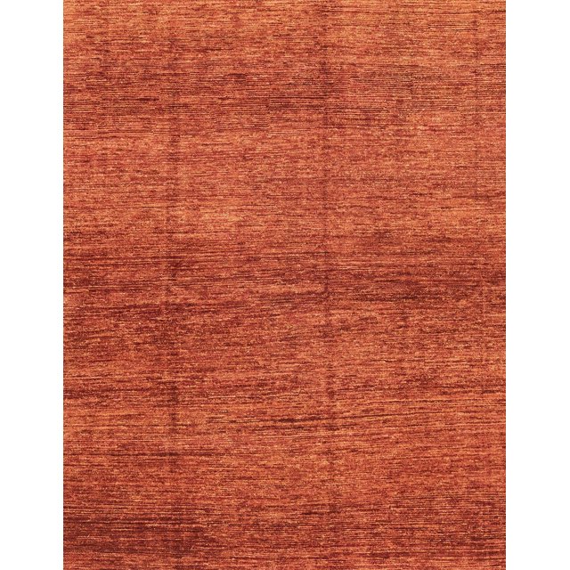 Ahgly Company Indoor Rectangle Abstract Orange Red Abstract Area Rugs, 2' x 3'