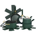thumbnail image 1 of Thyme & Table 12-Piece Non-Stick Granite Collection Cookware Set, Pots and Pans Set - Hunter Green, 1 of 9