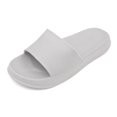 thumbnail image 1 of LAVRA Women's Cushion Slip On Gray Sport Water Slide Sandals S, 1 of 2