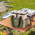 thumbnail image 1 of Sac-repas Isotherme Imperméable, Sangle Ajustable Portable, Rangement pour Aliments Congelables, Polyester Durable, pour Voyage Travail, Garde les Aliments Froids, Sac de Pique-Nique Écologique., 1 of 9