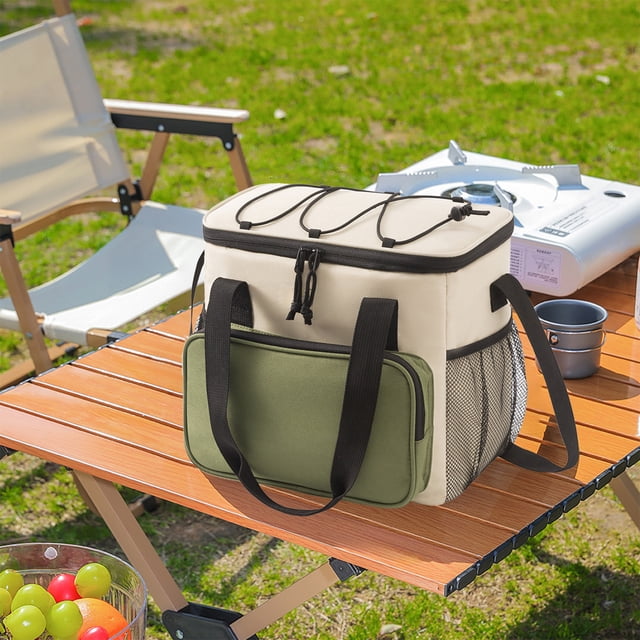 Sac-repas Isotherme Imperméable, Sangle Ajustable Portable, Rangement pour Aliments Congelables, Polyester Durable, pour Voyage Travail, Garde les Aliments Froids, Sac de Pique-Nique Écologique.