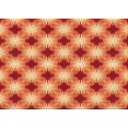 thumbnail image 1 of Ahgly Company Machine Washable Indoor Rectangle Transitional Orange Area Rugs, 2' x 5', 1 of 7