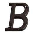 thumbnail image 1 of weibbin Creative Alloy House Wrought Iron Number with Wrought Iron Nails Pattern, Black Address Number Sign for Outside, Rustic Mailbox Number for Yard and House, 1 of 2