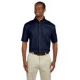 thumbnail image 1 of Harriton Chemise à Manches Courtes en Sergé pour Hommes Easy BlendTM avec Libération de Taches, 1 of 4