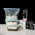 thumbnail image 4 of Reusable Ziplock Bags Smell Proof Resealable Sandwich/Snacks Bags Food Preservation Accessories  S 20, 4 of 8