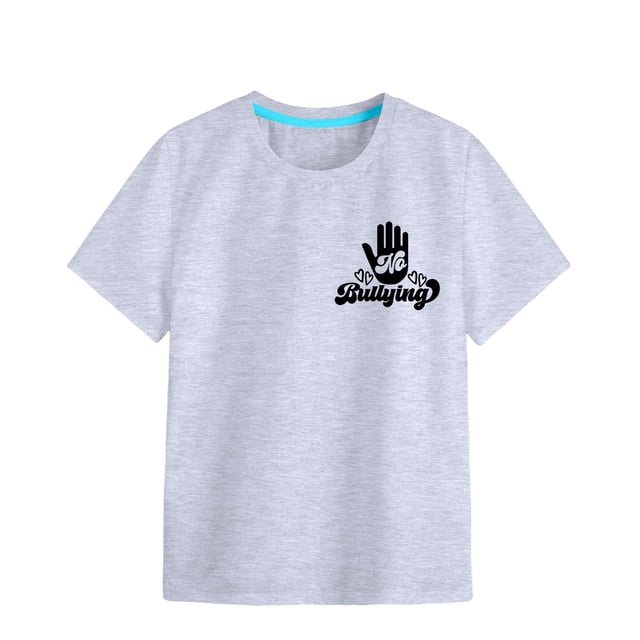 Toddler Boys T-Shirts Summer Soft Short Sleeve Crew Neck Solid Color T Shirt Daily Spring Shirts For Kid 5-6 T