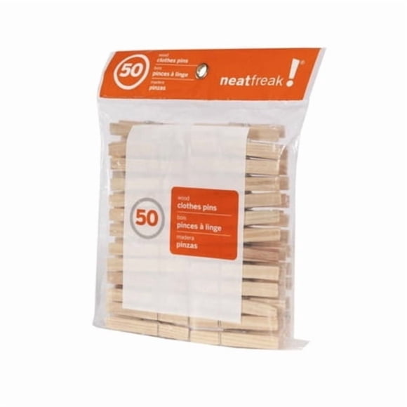 Neat Freak Wood Clothes Pins