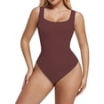 thumbnail image 2 of Shapers Women's U Neck Bust Hugging Comfortable Wide Strap Shaping Bodysuit XXL, 2 of 8