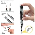 thumbnail image 3 of Laptop Repair Tool Kit 115 in 1 Flexible Precision Torx Screw Driver Set Repair Phone Laptop Tools Kit Phone Repair Tool Kit Pc Repair Tool Kit, 3 of 9
