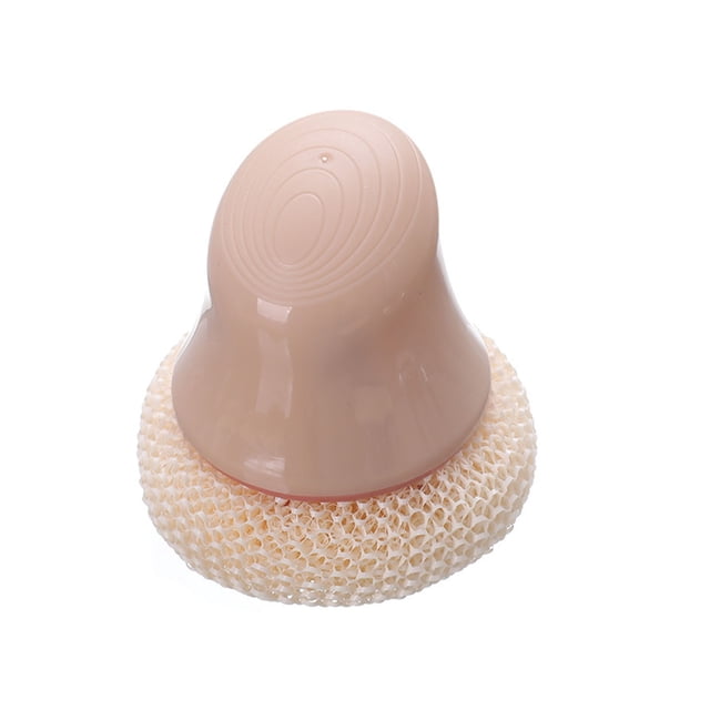 Multifunctional Kitchen Dishwashing Sponge Scrubber With Ergonomic Handle For Efficient Pot Plate And Utensil Cleaning