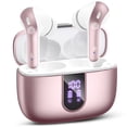 thumbnail image 1 of VEATOOL Bluetooth Headphones 65H Playback LED Power Display Earphones with Wireless Charging Case IPX7 Waterproof, 1 of 8
