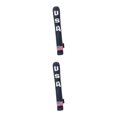 thumbnail image 1 of Baohd PU Golf Alignment Stick Cover Case Premium Holder Embroidered Waterproof Blue White 33 x 5.5cm 2Set, 1 of 6