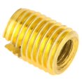 thumbnail image 3 of Domqga 10pcs M8 x M5 Auto Taraudage Fileté Insert 302 Douille à Vis à Fente pour la Réparation de Filetage, kit de Réparation de Filetage, Inserts Filetés Autotaraudage, 3 of 8