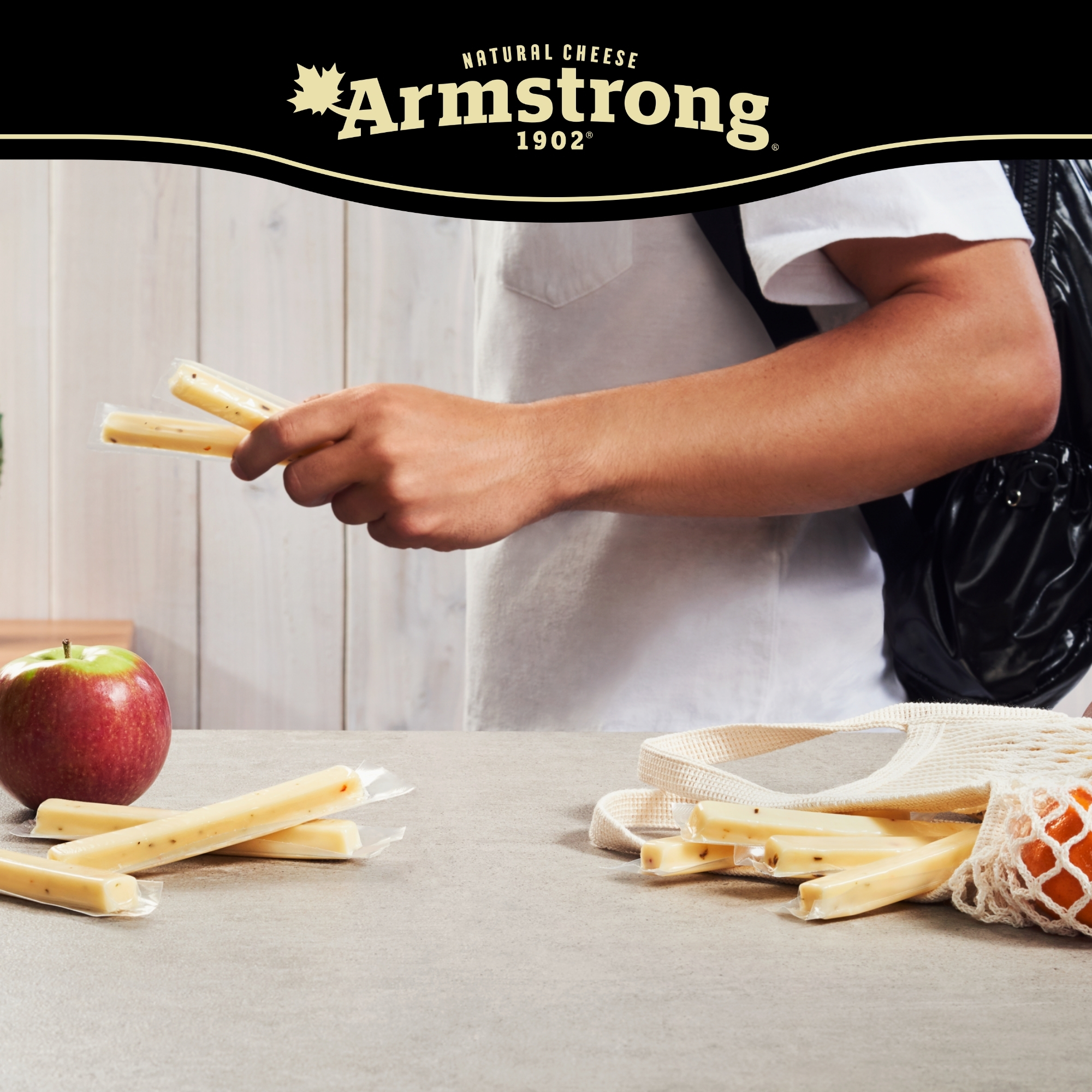 Armstrong Bâtonnets de fromage Monterey Jack avec jalapeño