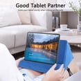 thumbnail image 2 of CHUANK Coussin d'Ordinateur Portable en Peluche Microfibre Coussin de Refroidissement Multifonctionnel Support de Tablette Repose-Nuque pour IPad, 2 of 9
