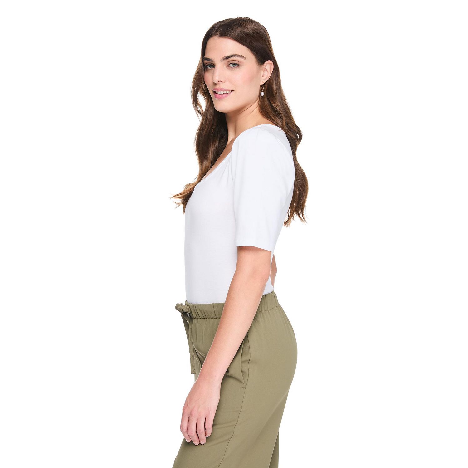 Haut à manches bouffantes George pour femmes
