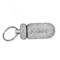 thumbnail image 3 of Rhinestone Medicine Case,Rhinestone Capsules Storage Case Portable Capsules Box Travel Capsules Container Innovative Solution, 3 of 14