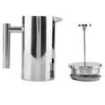 thumbnail image 4 of Sonew French Press, Coffee Press Pot,Double Walled Stainless Steel Coffee Maker French Press Tea Pot with Filter, 4 of 8
