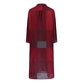thumbnail image 4 of Robes Maxi pour Femmes 2023 Robe Chemise Longue Jupe Longue Manches Longues Poche Automne Printemps Col Chemise Robe Chemise en Liquidation, 4 of 6