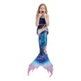 thumbnail image 3 of Wangsaura Girls Swimsuit, Princess Bikini Set 3 Pieces Bathing Suit Cosplay Costume, 3 of 9
