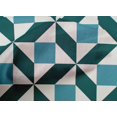 thumbnail image 4 of oneOone Cotton Cambric Fabric Triangle|Parallelogram & Square Geometric Print Sewing Fabric BTY 56 Inch Wide, 4 of 4