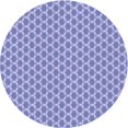 thumbnail image 1 of Ahgly Company Tapis Rond Lavable en Machine Intérieur Jeans Transitionnels Bleu, 3 Pieds Rond, 1 of 7