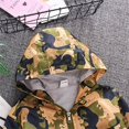 thumbnail image 4 of Aayomet Coat For Boys Waterproof Rain Jacket Coat Windbreaker Windproof Spring Fall Raincoat Blue 18-24 Months, 4 of 5