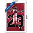 thumbnail image 2 of Michael Jordan - Jersey Wall Poster, 22.375" x 34" Framed, 2 of 4