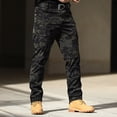 thumbnail image 1 of cllios Pantalon Cargo Camouflage pour Hommes Pantalon Cargo Militaire Tactique Ripstop Léger Extensible Pantalon de Travail Pantalon de Randonnée Extérieur, 1 of 3