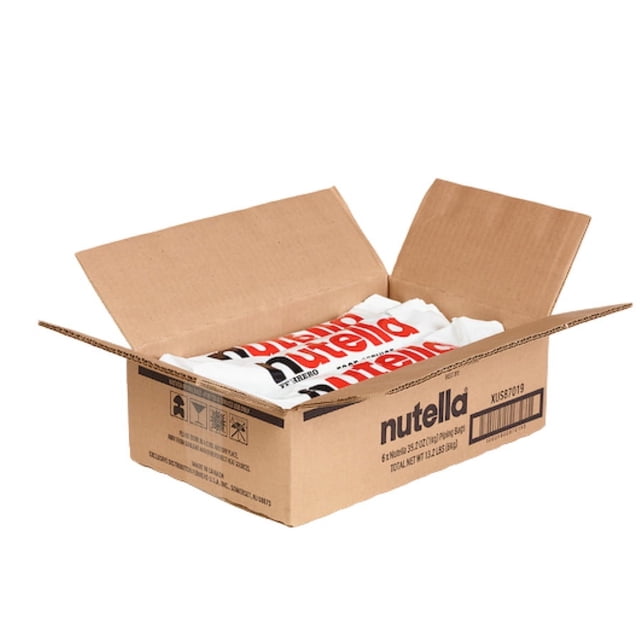 Nutella Hazelnut Spread Piping Bag Bulk Food Service 1kg- 6/Case