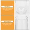 thumbnail image 4 of 6Pcs Transparent Cup Container Ice Cream Holder Wine Cup for Party Plastic Cup, 4 of 9
