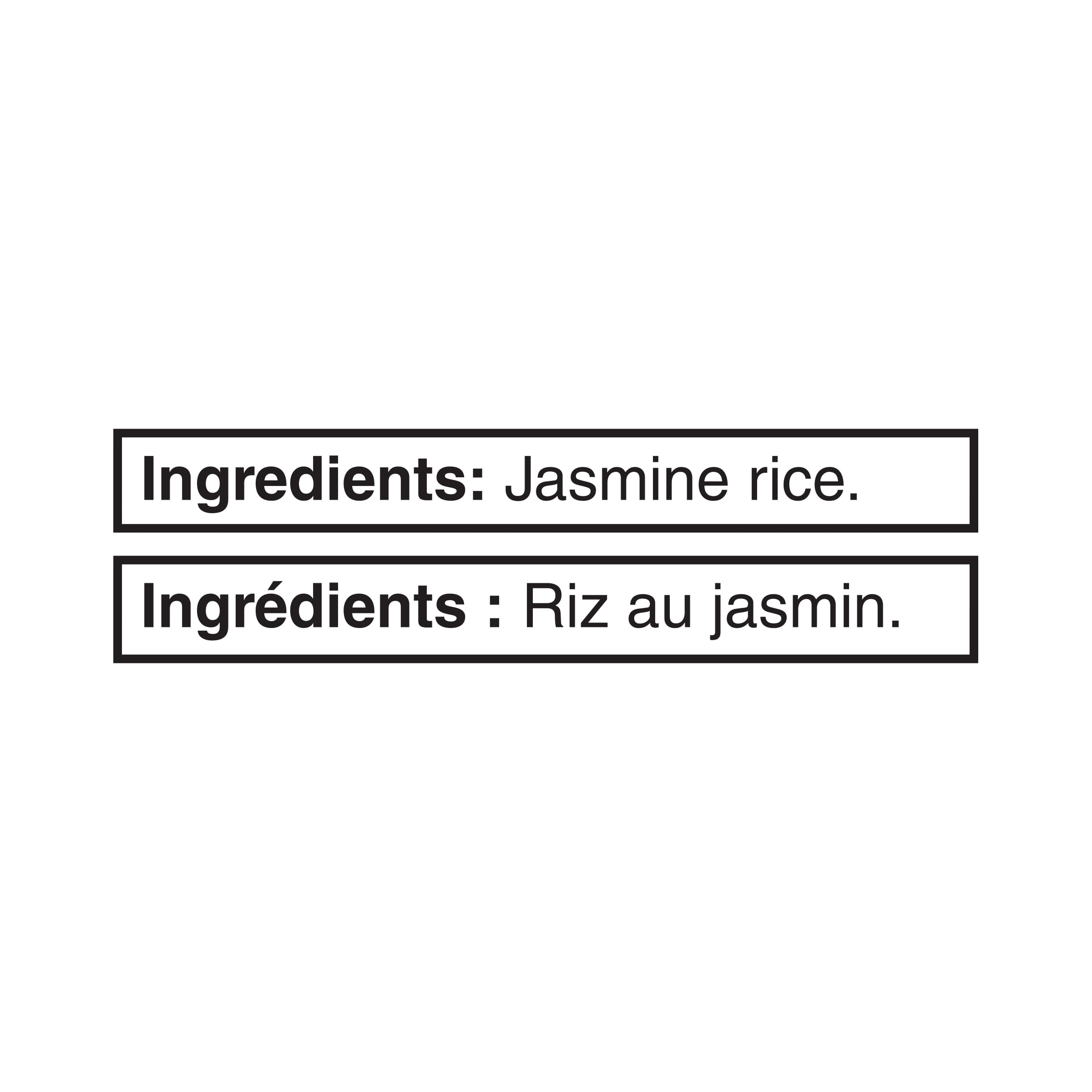 Riz thaïlandais au jasmin Great Value