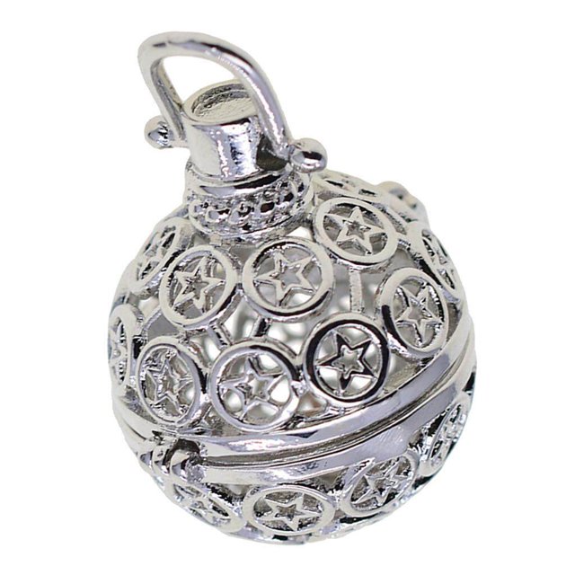 pitrice Perles Cage Charmes Médaillon Pendentif Paramètres pour DIY Collier Étoile