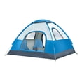 thumbnail image 2 of EGNMCR Tente de Camping et de Randonnée Automatique pour 3 à 4 Personnes, Portable, Instantanée, Imperméable, avec Sac de Rangement, Légère, Idéale pour la Randonnée, la Plage et les Pique-Niques. Toile en Polyester., 2 of 6