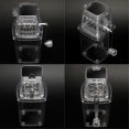 thumbnail image 4 of Xingzhi Ice Crusher Small DIY Hand-Crank Ice Shaver Breaker Home Portable Snow Cone Machine, Clear, 4 of 9