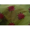thumbnail image 4 of oneOone Cotton Silk Fabric Leaves Block Print Fabric BTY 42 Inch Wide, 4 of 4
