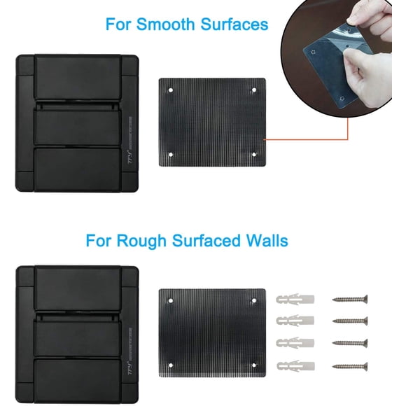 Tablet Wall Mount, TFY Kitchen Wall Mount for Tablets and Smartphones, Fits on Kitchen, Bathroom, Bedroom, Readingroom