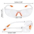 thumbnail image 2 of 2 Clear Safety Goggles Anti-Fog & Anti-Scratch Eye Protection Work/Lab Glasses, 2 of 5